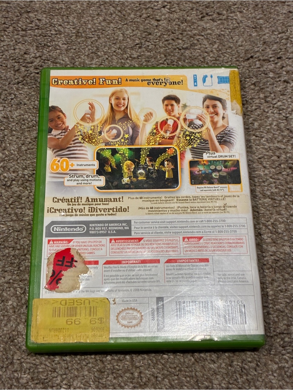 Wii Music with Disc and Manual - Picture 2 of 3